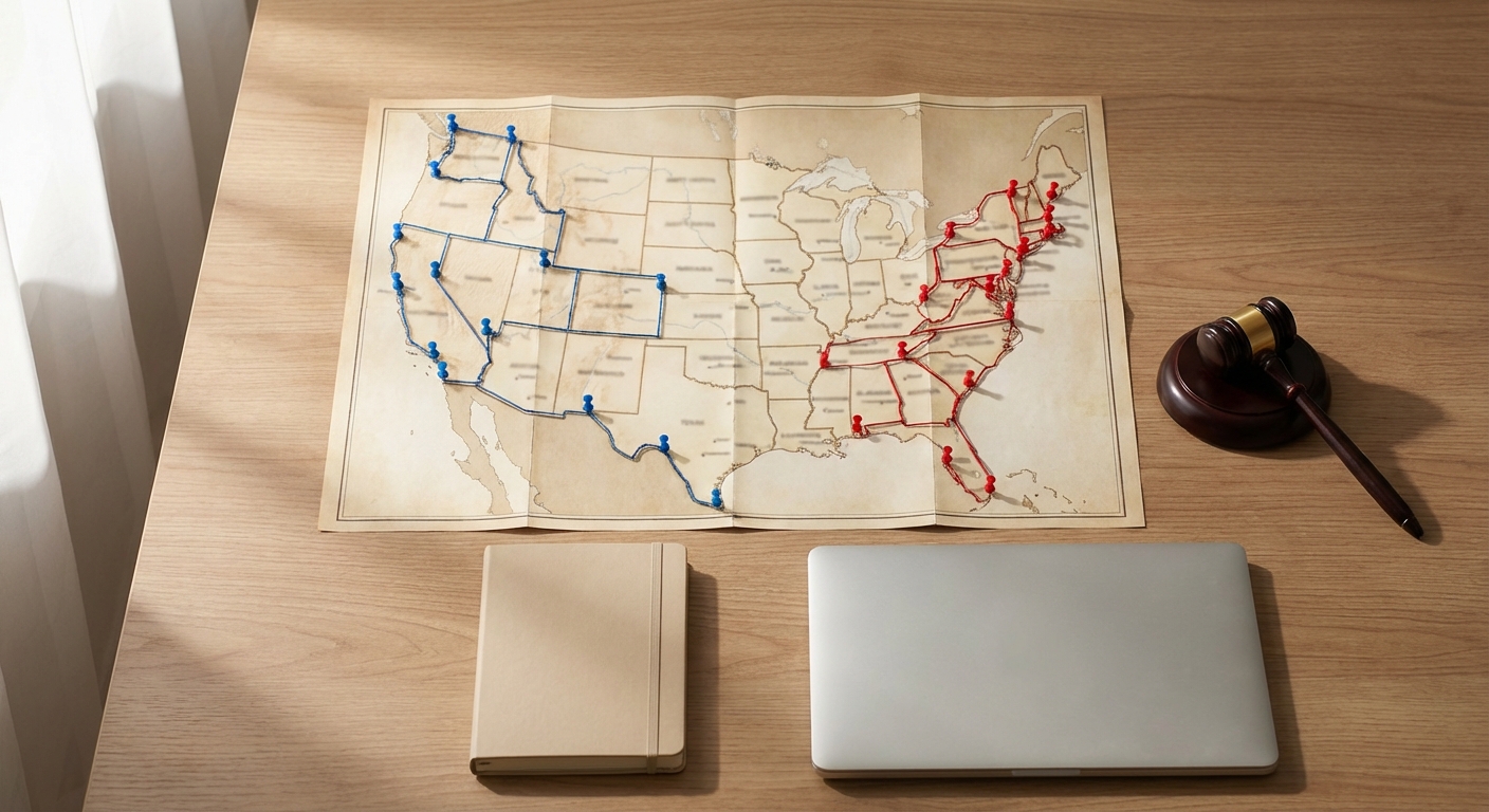 Federal vs state boundaries