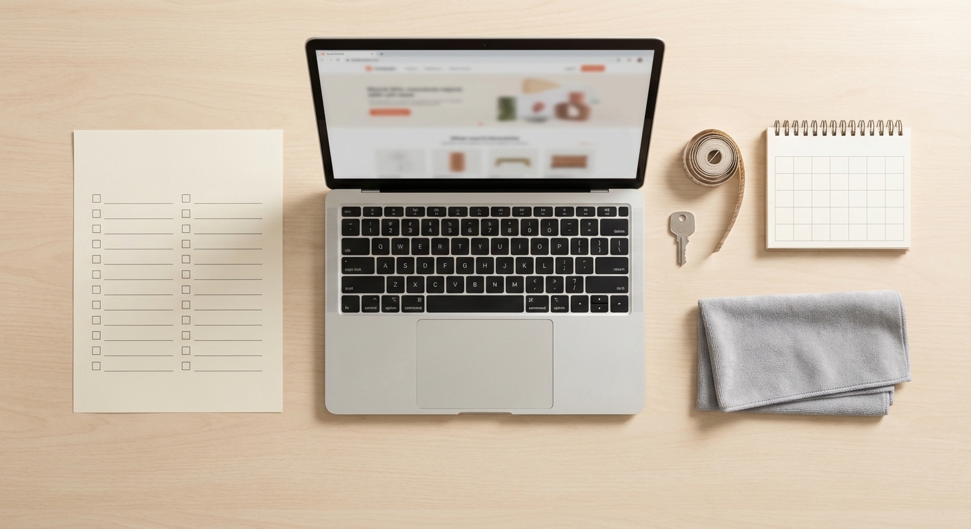 Timing a sale checklist