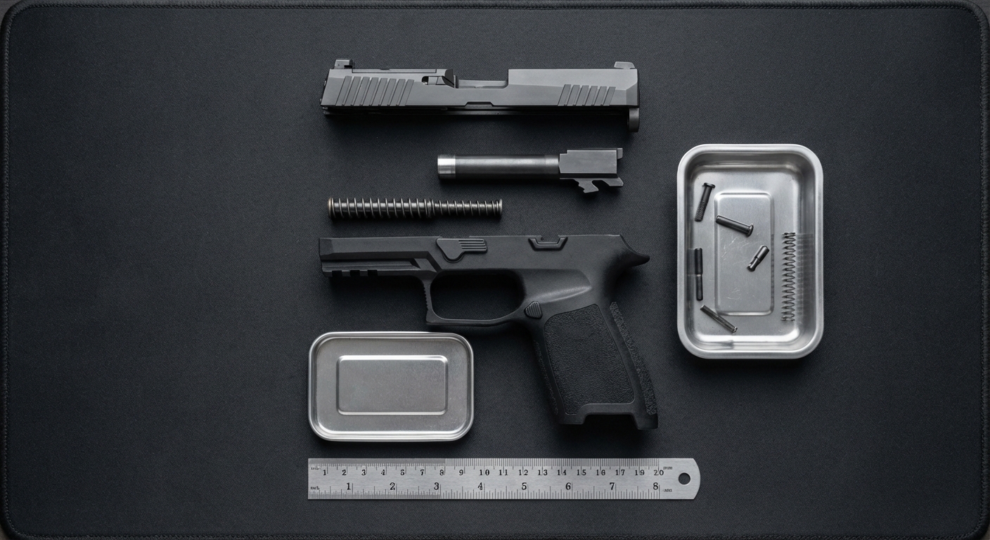 Variant identification flat lay