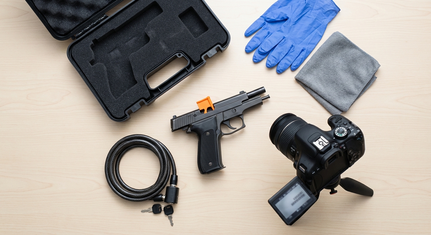 Step-by-step securing and documenting