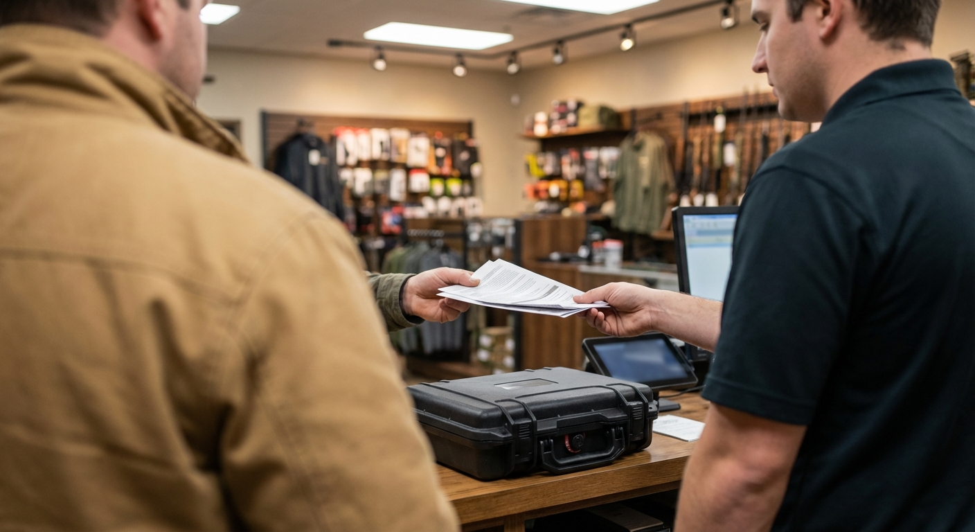 Step-by-step transfer at FFL counter