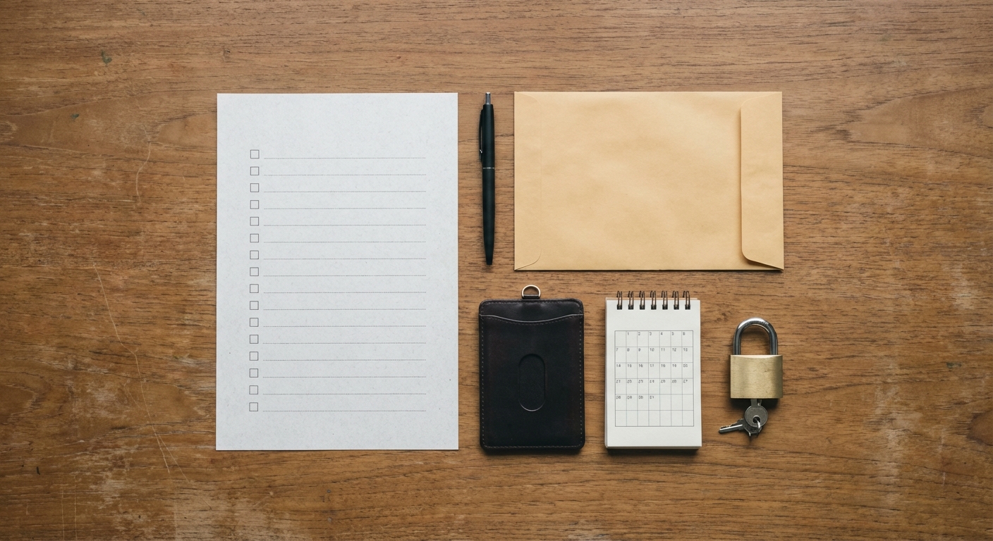 Final checklist and common mistakes