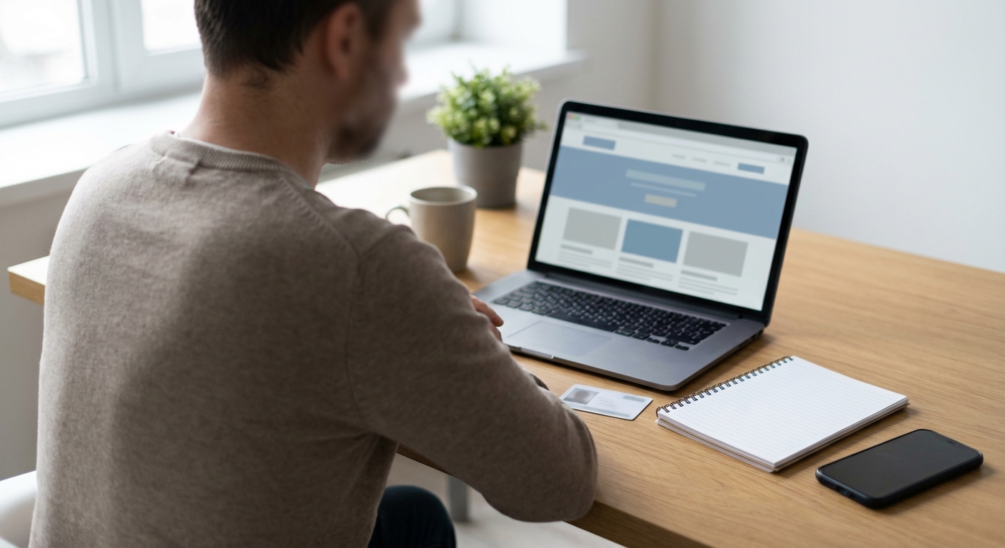 Step-by-step verification setup