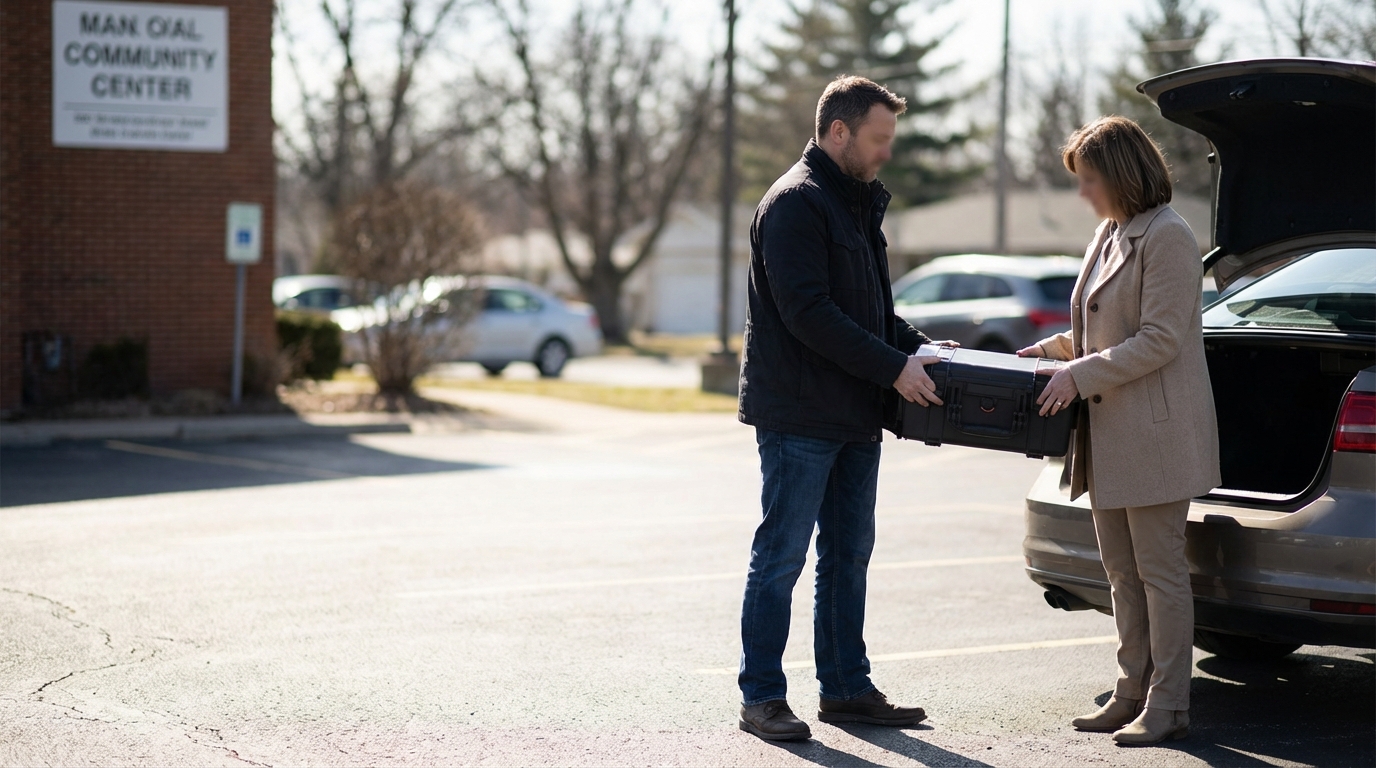 Step-by-step transfer meeting (public, safe setting)