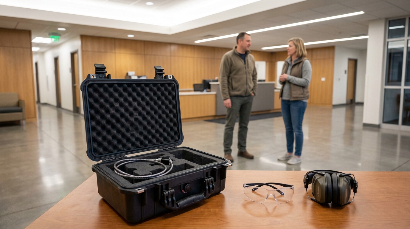 Step-by-step: safe inspection setting