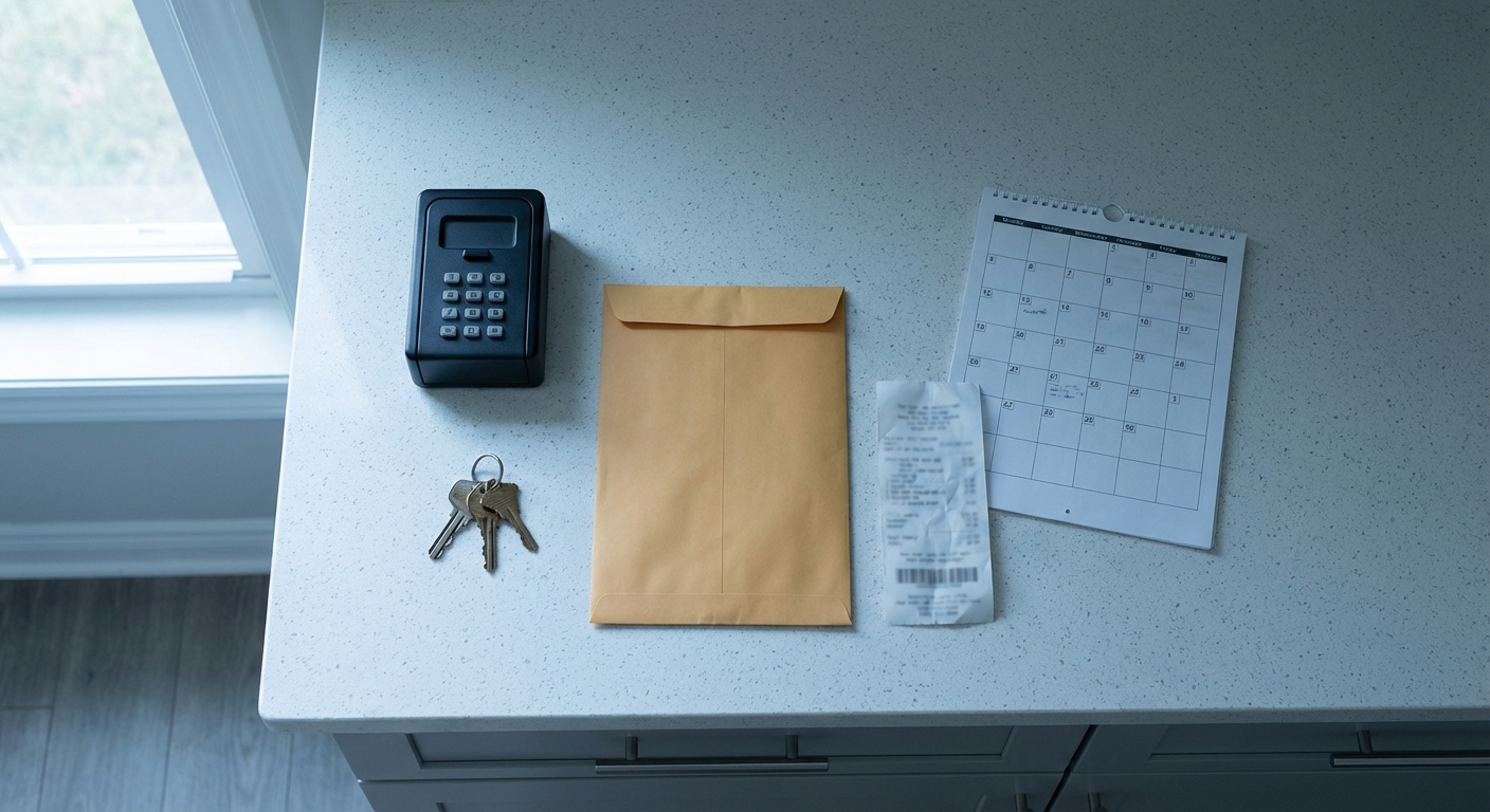 After-sale checklist: secure storage and records