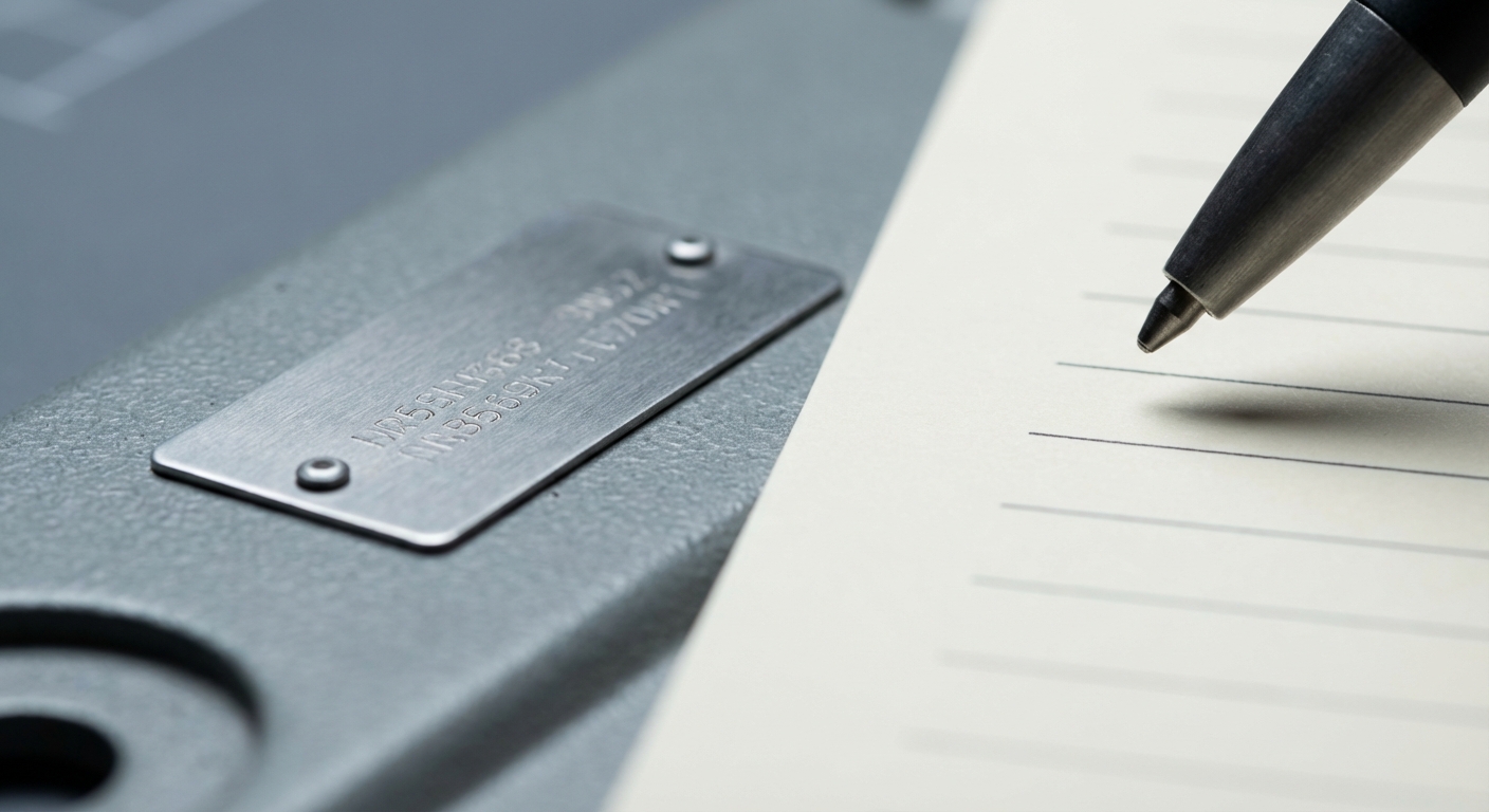 Recording firearm details (safe, non-violent)