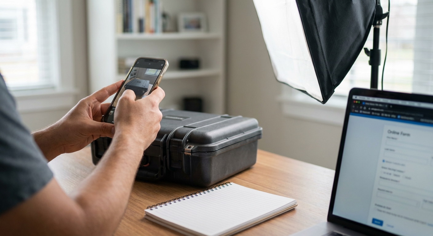 Step process: documenting and listing