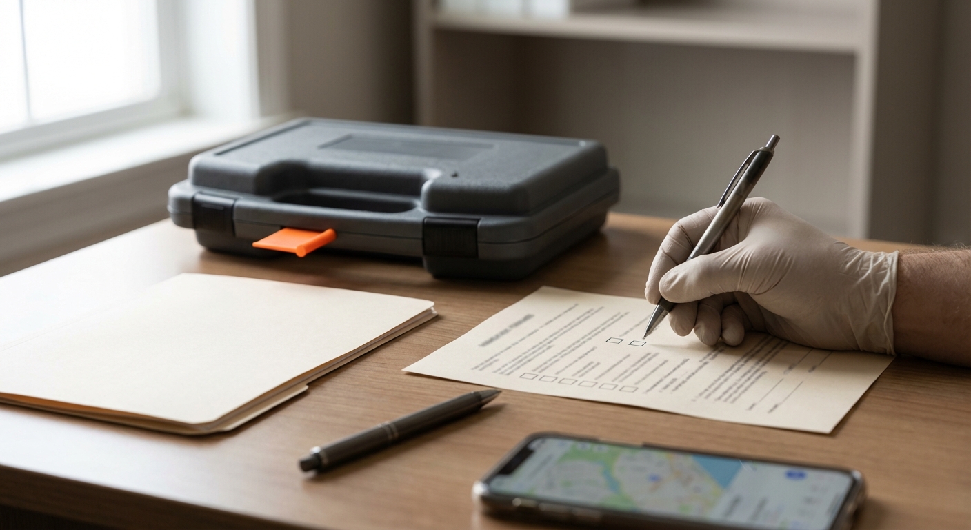 Legal checklist and transfer compliance