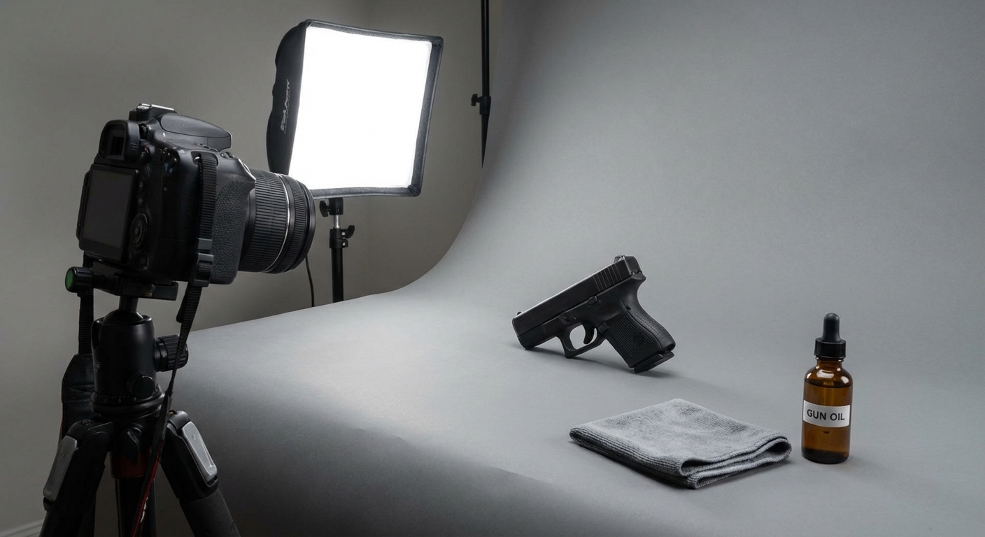 Prep and photograph for sale