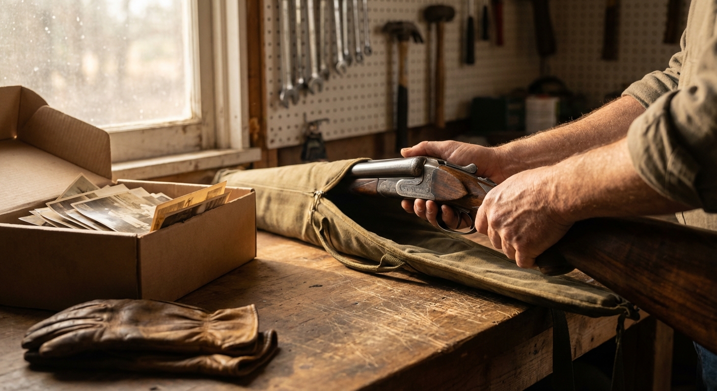 Old family gun sell keep restore, safe shotgun guide