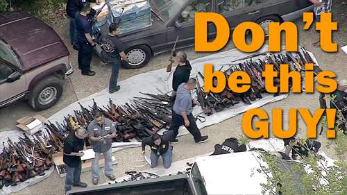 Click to read how this Los Angeles, CA gun collector got in trouble